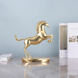 Brass Horse Sculpture