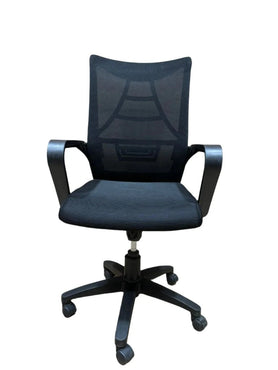 Mid Back Revolving Chair (Black)