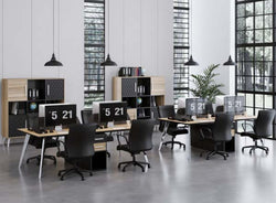 Nova Workstation for 4 People with storage