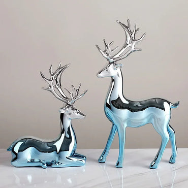 Reindeer Resin Sculpture