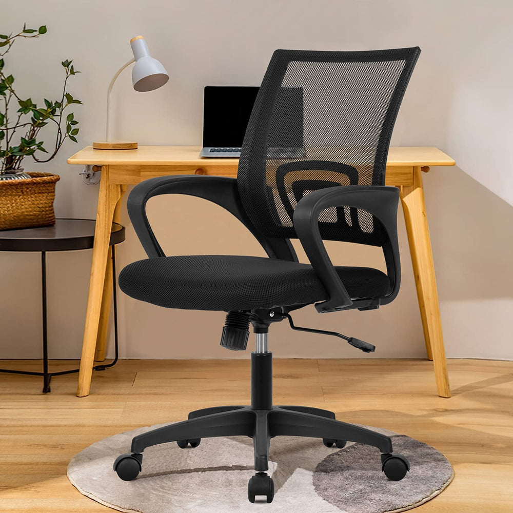 Star mid back computer chair - mesh office chair - multiwood