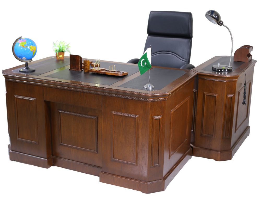 Buy classy polish office table - online tables - multiwood